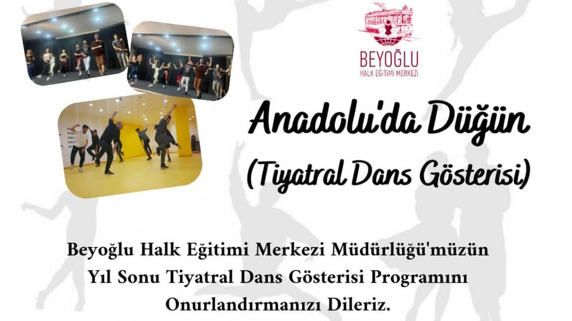 Anadolu'da Düğün Tiyatral Dans Gösterimiz