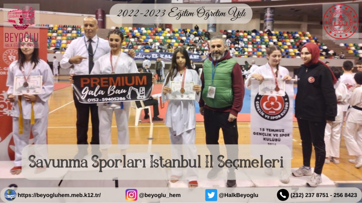 Savunma Sporları İstanbul İl Seçmeleri Derecelerimiz